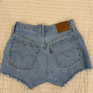 Levi's Women's Light Blue Jean Shorts